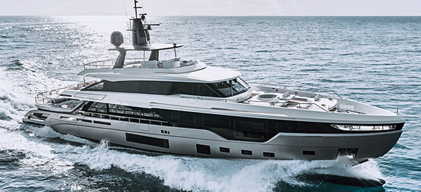 Yacht on the water