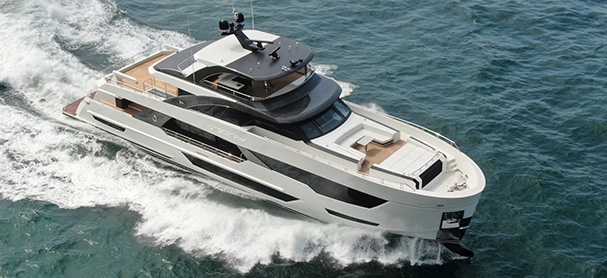 Top view of Ocean Alexander 35R