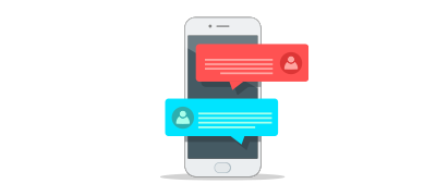 A smartphone icon